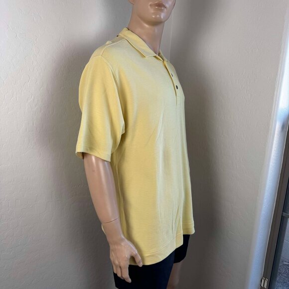 Tommy Bahama Vintage Silk-Cotton Polo Sample T- Shirt Size L - Picture 8 of 10